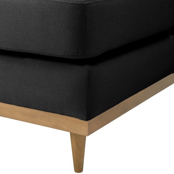 Tumši pelēks stūra dīvāns Max Winzer Larsen, labais stūris-image-1