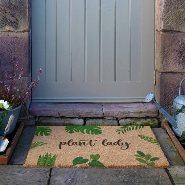 Kokosšķiedras kājslauķis 40x60 cm Plant Lady – Artsy Doormats-image-3