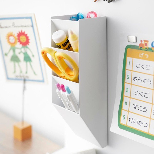 Balts metāla organizators kancelejas piederumiem Tower – YAMAZAKI-image-4