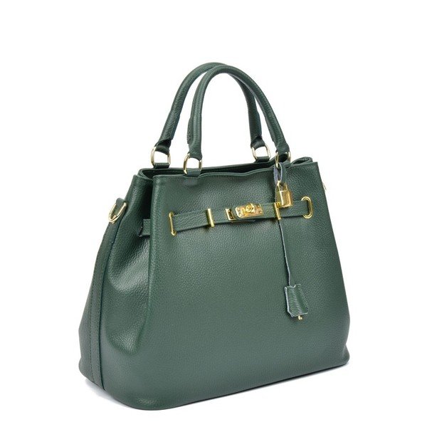 Zaļa ādas somiņa Isabella Rhea Paris Verde-image-1