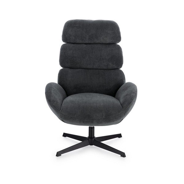 Melns grozāms atpūtas krēsls Violante – Bizzotto-image-2