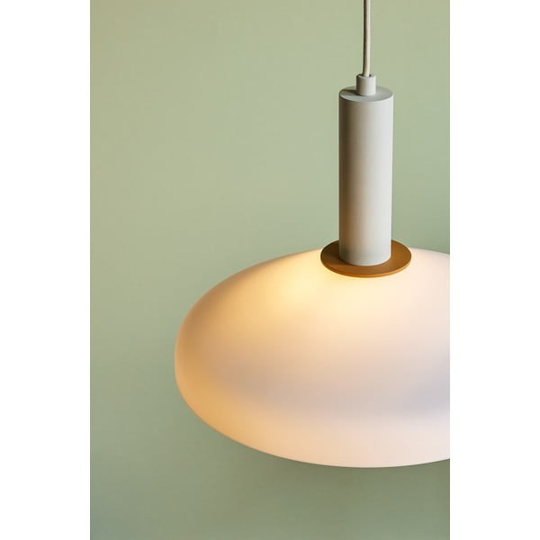 Bēša piekaramā lampa ø 35 cm Apollo – Hübsch-image-3