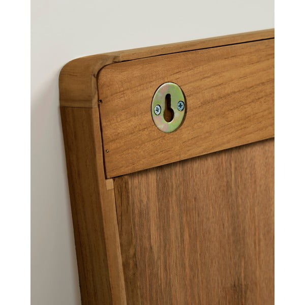 Sienas spogulis ar masīvkoka rāmi 45x70 cm Shamel – Kave Home-image-3