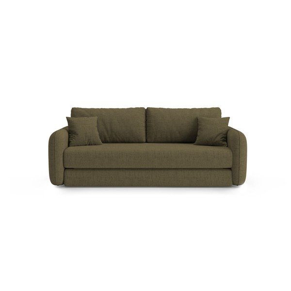 Zaļš salokāms dīvāns 225 cm – Micadoni 