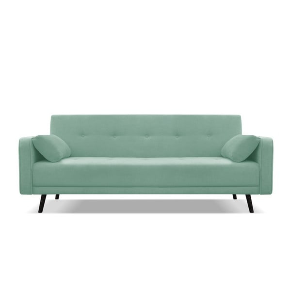 Piparmētru zaļš dīvāns Cosmopolitan Design Bristol, 212 cm