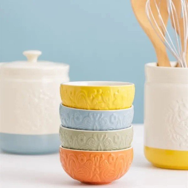 Keramikas bļodiņas (4 gab.) 200 ml Home to Roost – Mason Cash-image-1