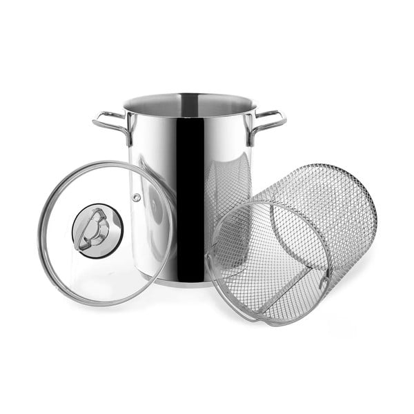 Nerūsējošā tērauda katls ar vāku indukcijai 4 l Anett – Orion