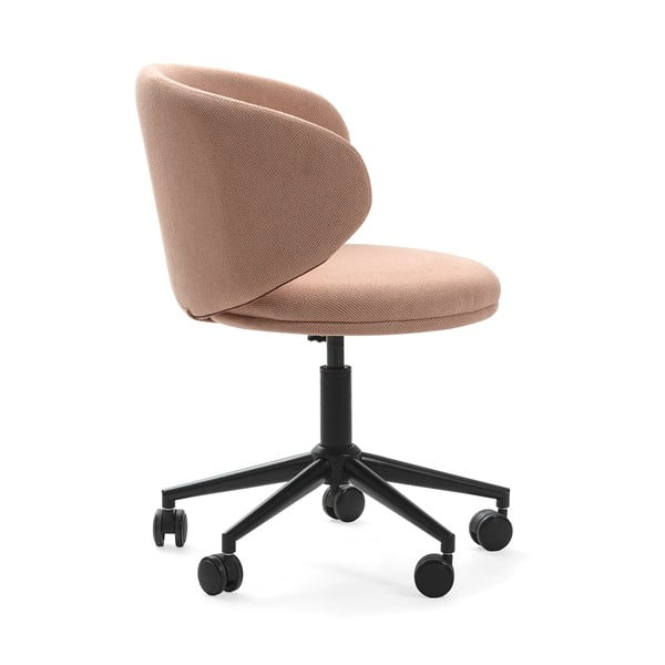 Gaiši rozā biroja krēsls Rush – Marckeric-image-3