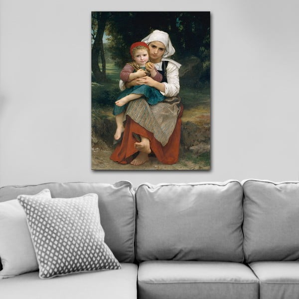 Gleznas reprodukcija 70x100 cm William Bouguereau – Wallity-image-1