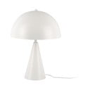Balta galda lampa Leitmotiv Sublime, augstums 35 cm