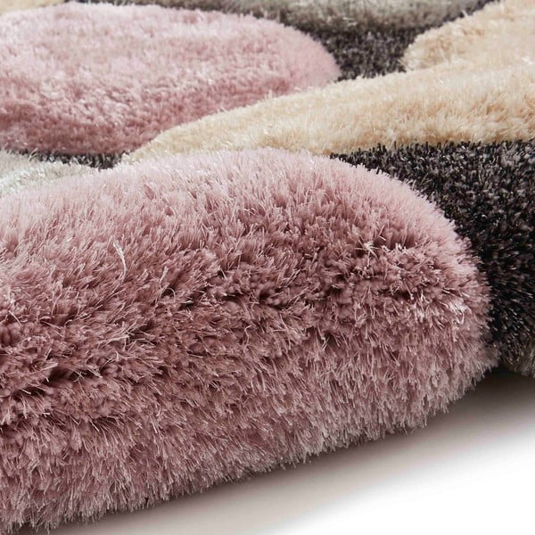 Pelēki rozā paklājs Think Rugs Noble House Rock, 150 x 230 cm-image-4