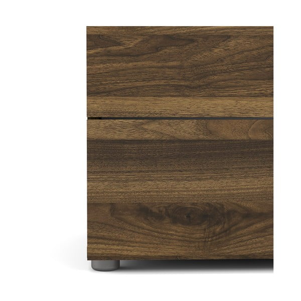 Kumode ar valriekstkoka imitāciju Tvilum Pepe, 80 x 68 cm-image-1