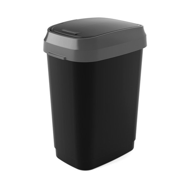 Melna atkritumu tvertne 25 l Dual Swing Bin M – KIS