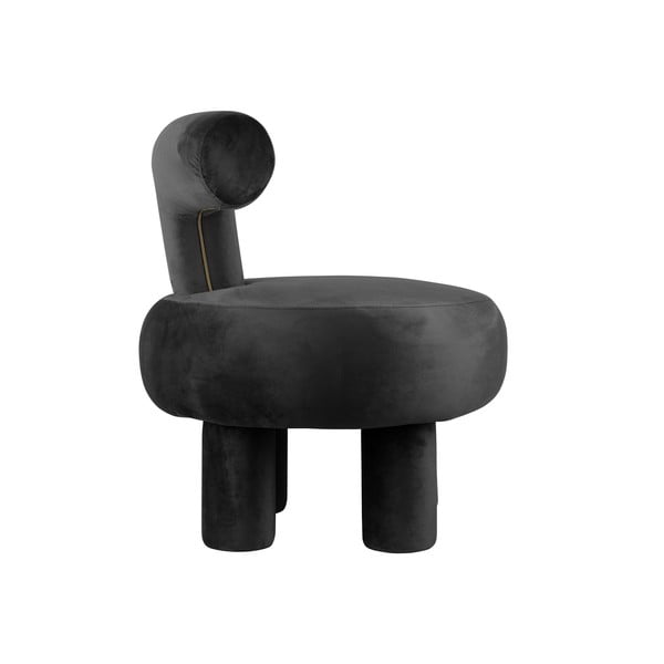 Melns samta atpūtas krēsls Abrazo – Leitmotiv-image-2