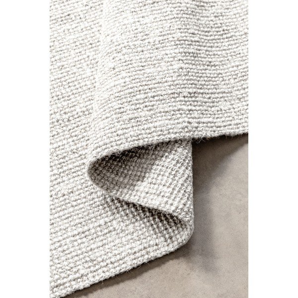 Gaiši pelēks divpusējs/ar rokām darināts džutas celiņa paklājs 80x200 cm Bouclé Jaipur – Hanse Home-image-4