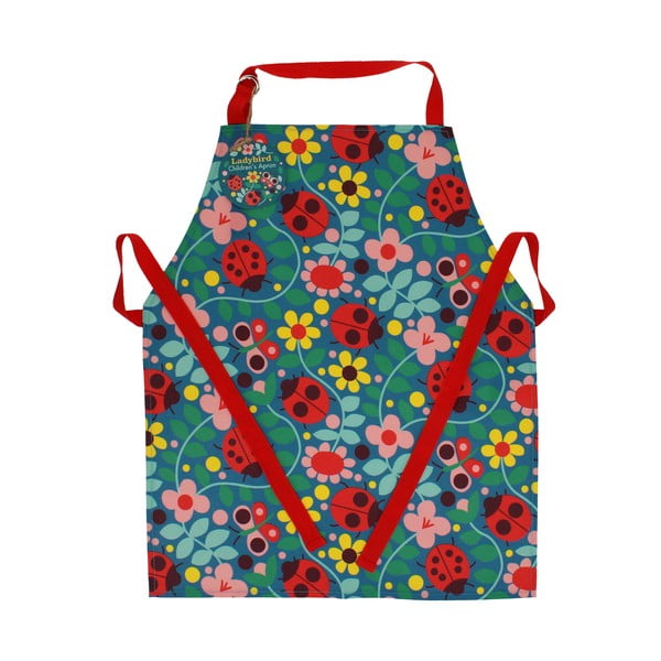 Kokvilnas bērnu priekšauts Ladybird – Rex London-image-3