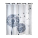 Balts dušas aizkars ar pretpelējuma apdari Wenko Dandelions, 180 x 200 cm