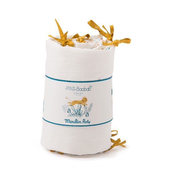 Bērnu gultiņas apmalīte 180 cm Sous mon Baobab – Moulin Roty-image-4