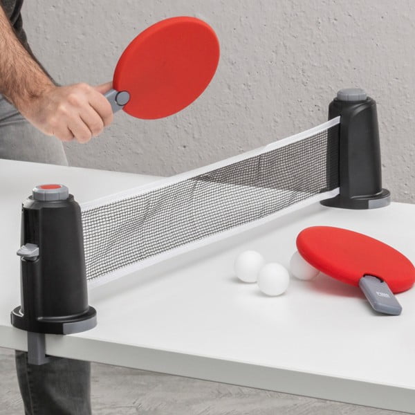 InnovaGoods pārnēsājamais pingponga galds