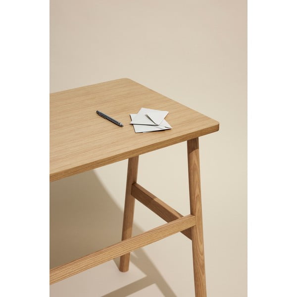 Darba galds ar ozolkoka imitāciju 50x120 cm Acorn – Hübsch-image-1