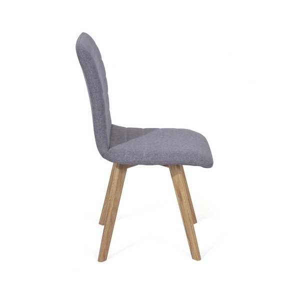 Pelēki ēdamistabas krēsli (2 gab.) Veva – Bonami Selection-image-2