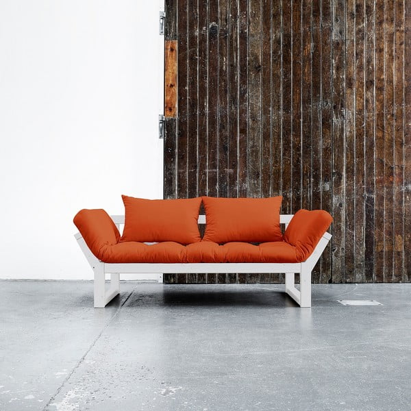 Dīvāns Karup Edge White/Orange