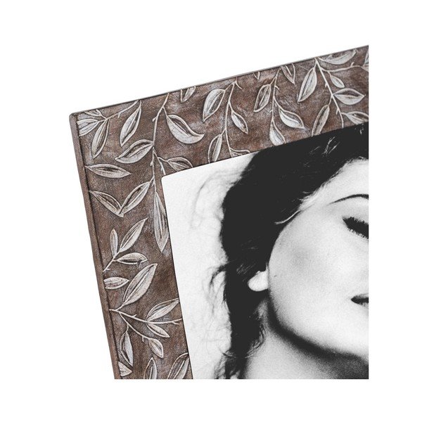 Brūns stāvošs foto rāmis no polirezīna 16x21 cm – Ixia-image-1