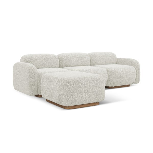 Krēmkrāsas modulārais stūra dīvāns (ar maināmu stūri) Ailani – Makamii-image-3