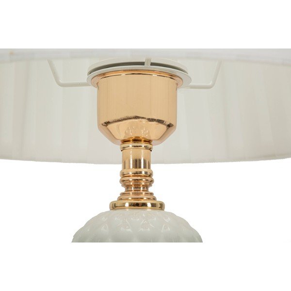 Balta galda lampa ar auduma abažūru (augstums 57 cm) Torre – Mauro Ferretti-image-4