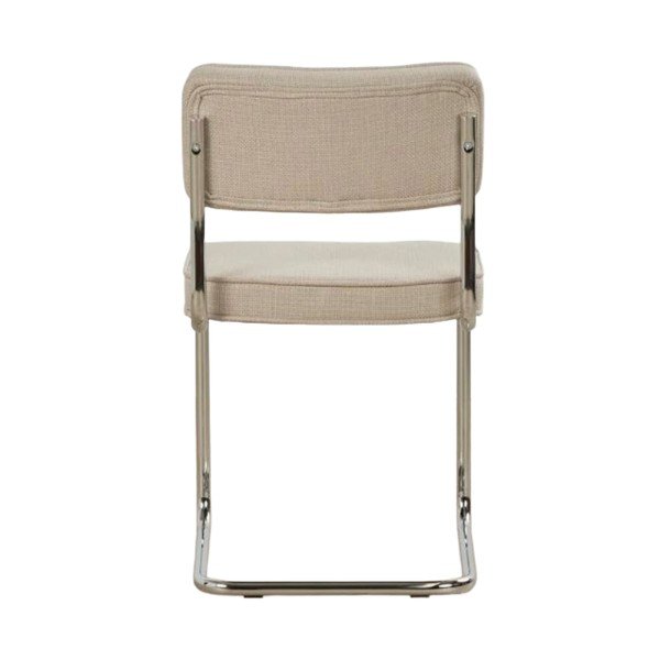 Bēšs polsterēts šūpojošs pusdienu krēsls Rupert – Unique Furniture-image-3