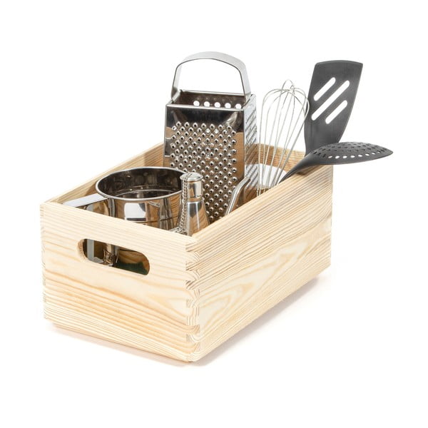 Priežu koka uzglabāšanas kaste Compactor Custom, 30 x 20 x 14 cm-image-2