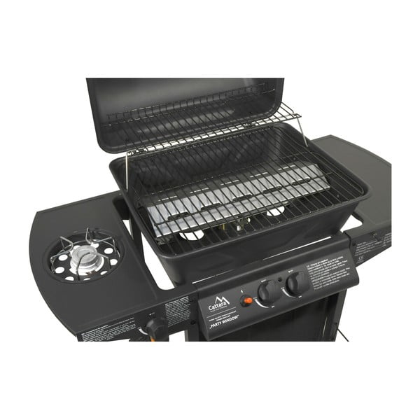 Pārnēsājams gāzes grils Cattara Party Window 2+1-image-4