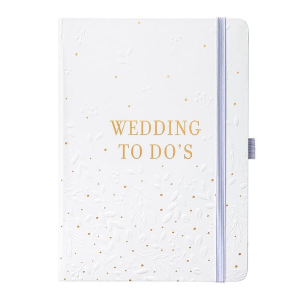 Balta kāzu piezīmju grāmatiņa Busy B To Do-image-2