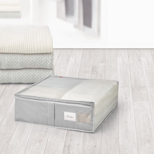 Tekstila drēbju uzglabāšanas kaste ar stingrām malām – Rayen-image-1