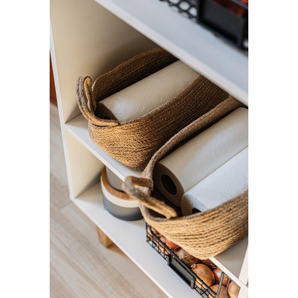 Uzglabāšanas grozs no džutas Compactor, 29 x 20 cm-image-1