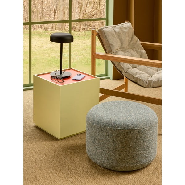 Pelēks pufs Marshmellow – Hübsch-image-1