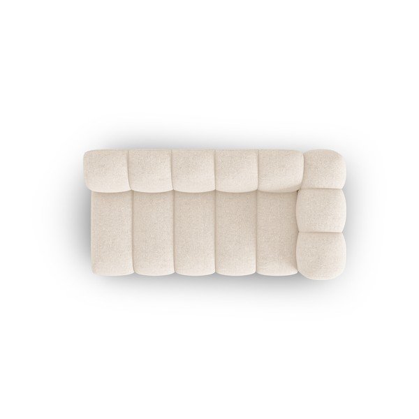 Krēmkrāsas modulārais dīvāns (ar labo stūri) Lupine – Micadoni Home-image-3