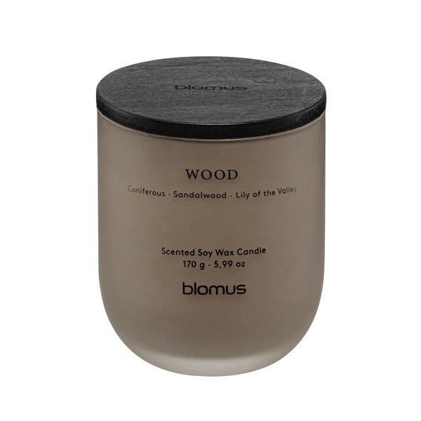 Aromātiskā sojas vaska svece degšanas laiks 35 h Tuoksu Wood – Blomus-image-4