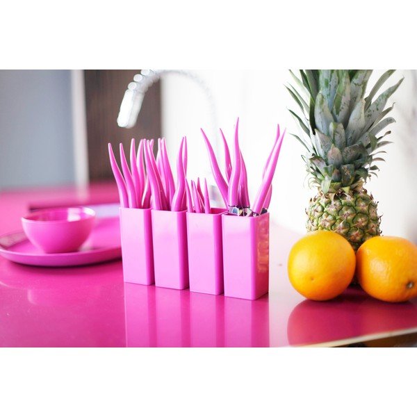 Galda piederumu komplekts Tullio purpursarkans, 24 gab.-image-1