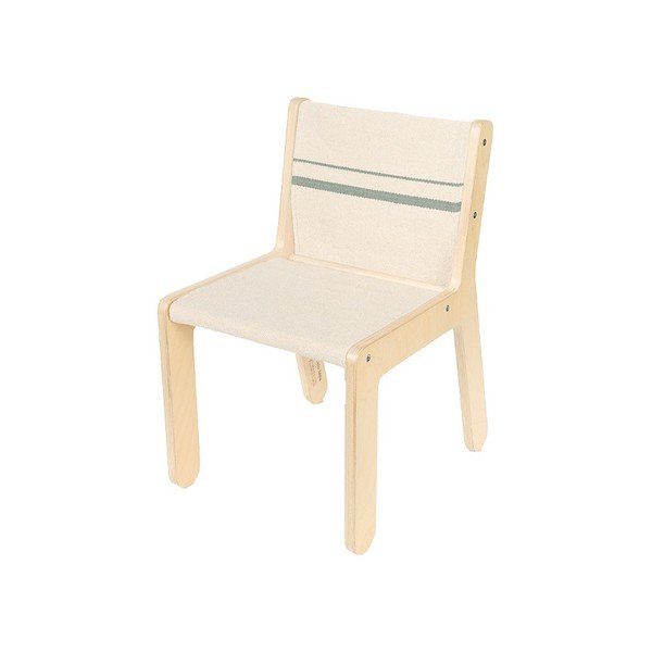 Bēšs/dabīga toņa bērnu krēsls Vintage Blue – Lorena Canals