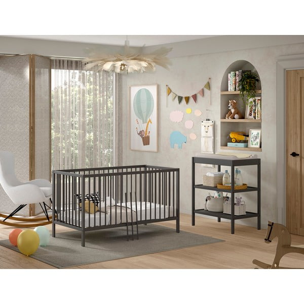 Dižskābarža masīvkoka bērnu mēbeļu komplekts (2 gab.) Dino – Vipack-image-1