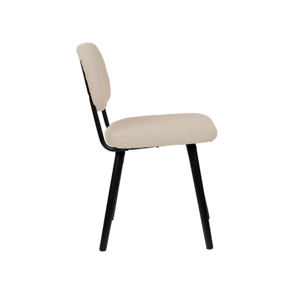 Krēmkrāsas pusdienu krēsls Jake – White Label-image-3