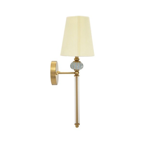 Balta/zelta krāsas sienas lampa Warsaw – Mauro Ferretti-image-3