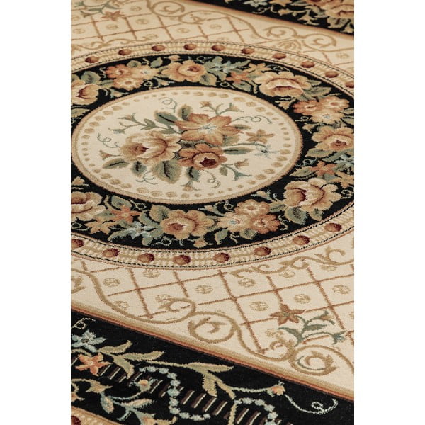 Melns/bēšs paklājs 120x170 cm Herat – Nouristan-image-2