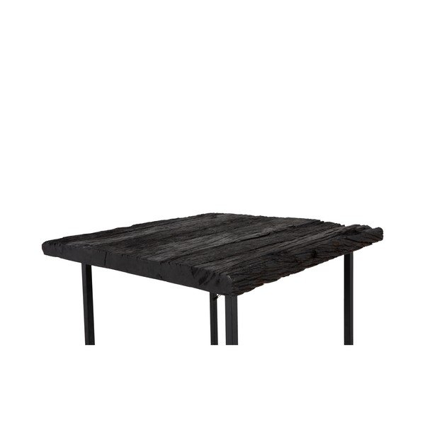 Saliekamais galds ar eksotiskās koksnes virsmu Canett Hayes Will, garums 50 cm-image-2