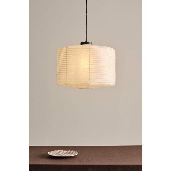 Bēša papīra piekaramā lampa ø 60 cm Siv – Jotex-image-1