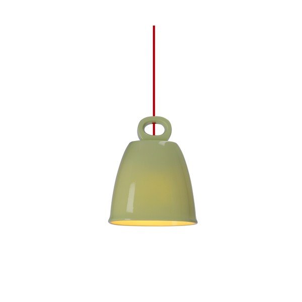 Zaļa piekaramā lampa ar keramikas abažūru Sewilla – Candellux Lighting-image-2