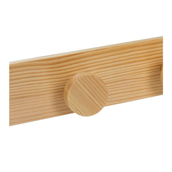 Dabīga toņa priedes masīvkoka sienas pakaramais 40 cm Anillos – Casa Selección-image-2