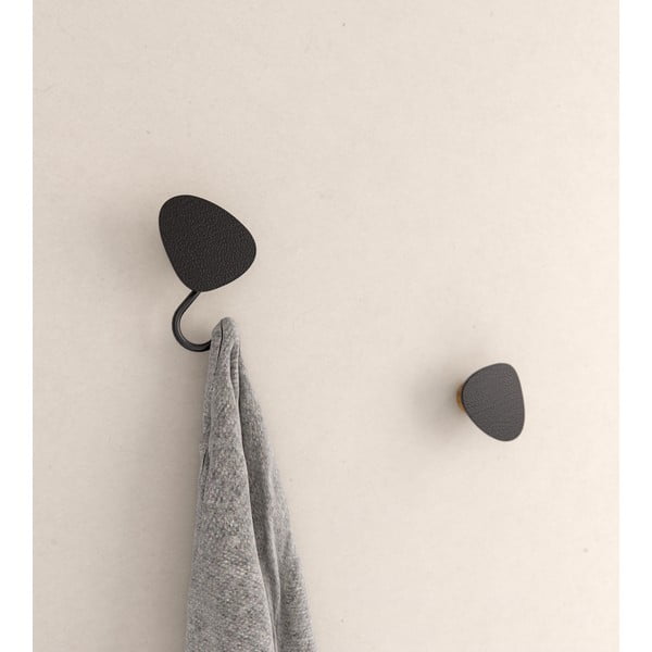 Melns tērauda sienas āķis Dot S Bull – LIND DNA-image-2