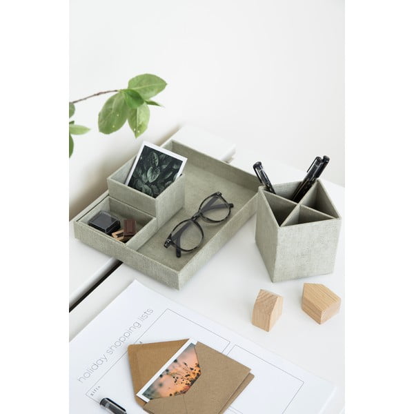 Bēss rakstāmgalda organizators ar 4 nodalījumiem Bigso Box Of Sweden Lena-image-3